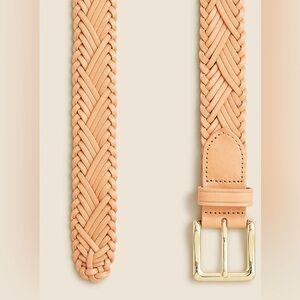 ❤️NWT J.Crew Plaited Italian leather belt